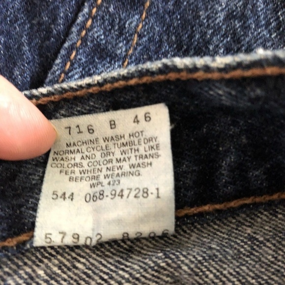 Vintage 80’s Levis 544 Denim Cutoff Shorts - Picture 4 of 8